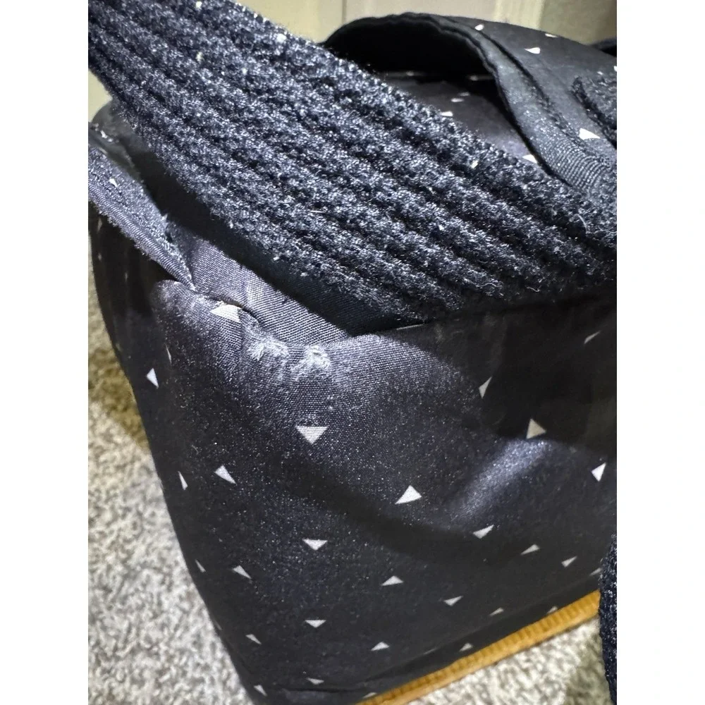 Petunia Pickle‎ Bottom Axis Geometric Print Diaper Backpack Black